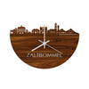 Skyline Klok Zaltbommel Palissander houten cadeau wanddecoratie relatiegeschenk van WoodWideCities