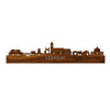 Skyline Leersum Palissander houten cadeau decoratie relatiegeschenk van WoodWideCities