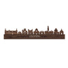 Skyline Leuven Noten houten cadeau decoratie relatiegeschenk van WoodWideCities