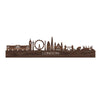 Skyline London Noten houten cadeau decoratie relatiegeschenk van WoodWideCities