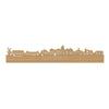 Skyline Loppersum Bamboe houten cadeau decoratie relatiegeschenk van WoodWideCities