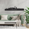 Skyline Los-angeles Zwart houten cadeau decoratie relatiegeschenk van WoodWideCities