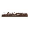 Skyline Madrid Noten houten cadeau decoratie relatiegeschenk van WoodWideCities