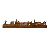 Skyline Montfoort Palissander houten cadeau decoratie relatiegeschenk van WoodWideCities