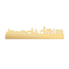 Skyline Ommen Metallic Goud gerecycled kunststof cadeau decoratie relatiegeschenk van WoodWideCities