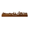 Skyline Ommen Palissander houten cadeau decoratie relatiegeschenk van WoodWideCities