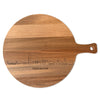 Skyline Serveerplank Rond Manchester houten cadeau decoratie relatiegeschenk van WoodWideCities