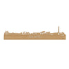 Skyline Ter Apel Bamboe houten cadeau decoratie relatiegeschenk van WoodWideCities