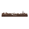 Skyline Veghel Noten houten cadeau decoratie relatiegeschenk van WoodWideCities