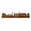 Skyline Venezia Palissander houten cadeau decoratie relatiegeschenk van WoodWideCities