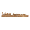 Skyline Zierikzee Eiken houten cadeau decoratie relatiegeschenk van WoodWideCities