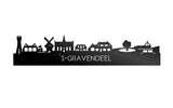 Skyline 's-Gravendeel Zwart Glanzend