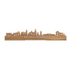 Standing Skyline Baarle-Nassau Eiken houten cadeau decoratie relatiegeschenk van WoodWideCities