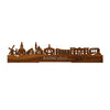 Standing Skyline Barneveld Palissander houten cadeau decoratie relatiegeschenk van WoodWideCities