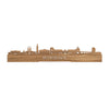 Standing Skyline Bordeaux Eiken houten cadeau decoratie relatiegeschenk van WoodWideCities