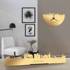 Standing Skyline Boxtel Metallic Goud gerecycled kunststof cadeau decoratie relatiegeschenk van WoodWideCities