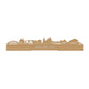 Standing Skyline Breukelen Bamboe houten cadeau decoratie relatiegeschenk van WoodWideCities