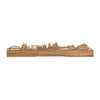 Standing Skyline Breukelen Eiken houten cadeau decoratie relatiegeschenk van WoodWideCities