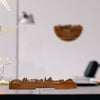 Standing Skyline Breukelen Palissander houten cadeau decoratie relatiegeschenk van WoodWideCities