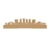 Standing Skyline Charlotte Bamboe houten cadeau decoratie relatiegeschenk van WoodWideCities