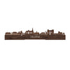 Standing Skyline Deurne Noten houten cadeau decoratie relatiegeschenk van WoodWideCities