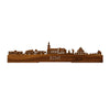 Standing Skyline Echt Palissander houten cadeau decoratie relatiegeschenk van WoodWideCities