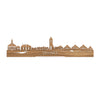 Standing Skyline Eemnes Eiken houten cadeau decoratie relatiegeschenk van WoodWideCities