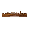 Standing Skyline Ewijk Palissander houten cadeau decoratie relatiegeschenk van WoodWideCities