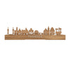 Standing Skyline Franeker Eiken houten cadeau decoratie relatiegeschenk van WoodWideCities