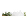 Standing Skyline Geertruidenberg Spiegel 40 cm houten cadeau decoratie relatiegeschenk van WoodWideCities