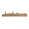 Standing Skyline Heemstede Eiken houten cadeau decoratie relatiegeschenk van WoodWideCities