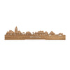 Standing Skyline Helden Eiken houten cadeau decoratie relatiegeschenk van WoodWideCities