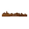 Standing Skyline Helden Palissander houten cadeau decoratie relatiegeschenk van WoodWideCities