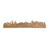 Standing Skyline Hoofddorp Eiken houten cadeau decoratie relatiegeschenk van WoodWideCities