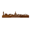 Standing Skyline Julianadorp Palissander houten cadeau decoratie relatiegeschenk van WoodWideCities