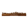 Standing Skyline Loppersum Palissander houten cadeau decoratie relatiegeschenk van WoodWideCities