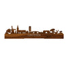 Standing Skyline Lunteren Palissander houten cadeau decoratie relatiegeschenk van WoodWideCities