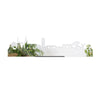 Standing Skyline Lunteren Spiegel 40 cm houten cadeau decoratie relatiegeschenk van WoodWideCities