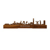 Standing Skyline Moerdijk Palissander houten cadeau decoratie relatiegeschenk van WoodWideCities