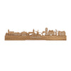 Standing Skyline Ommen Eiken houten cadeau decoratie relatiegeschenk van WoodWideCities