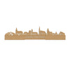 Standing Skyline Over d'n Dam Bamboe houten cadeau decoratie relatiegeschenk van WoodWideCities