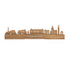 Standing Skyline Panningen Eiken houten cadeau decoratie relatiegeschenk van WoodWideCities