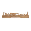 Standing Skyline Schiedam Eiken houten cadeau decoratie relatiegeschenk van WoodWideCities