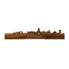 Standing Skyline Sliedrecht Palissander houten cadeau decoratie relatiegeschenk van WoodWideCities