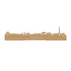 Standing Skyline Ter Apel Bamboe houten cadeau decoratie relatiegeschenk van WoodWideCities