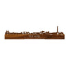 Standing Skyline Ter Apel Palissander houten cadeau decoratie relatiegeschenk van WoodWideCities