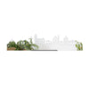 Standing Skyline Tholen Spiegel 40 cm houten cadeau decoratie relatiegeschenk van WoodWideCities