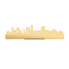 Standing Skyline Uden Goud Metallic 40 cm houten cadeau decoratie relatiegeschenk van WoodWideCities