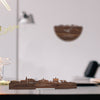 Standing Skyline Veendam Noten houten cadeau decoratie relatiegeschenk van WoodWideCities