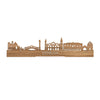 Standing Skyline Venezia Eiken houten cadeau decoratie relatiegeschenk van WoodWideCities